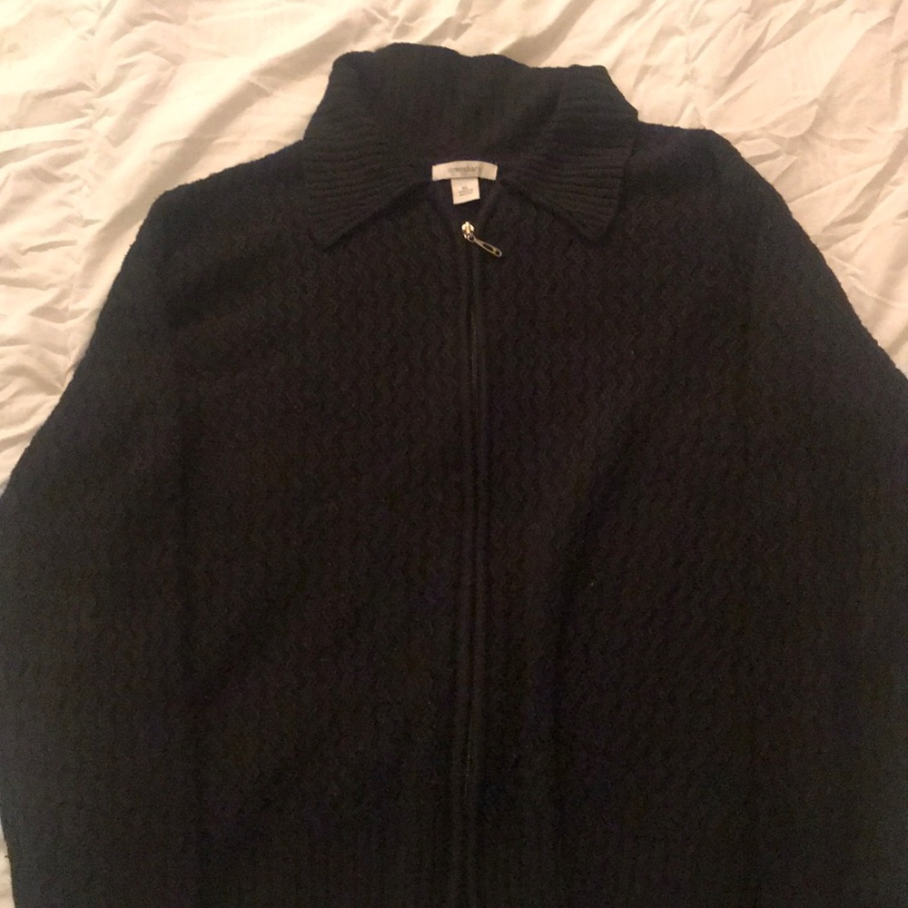 Zip up sweater